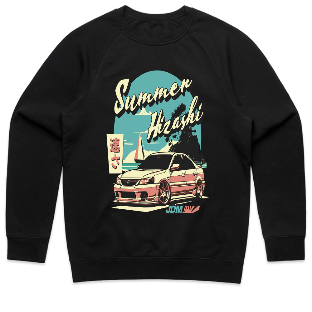 SUMMER HIZASHI JDM T-Shirt – Retro Vibes & Racing Spirit