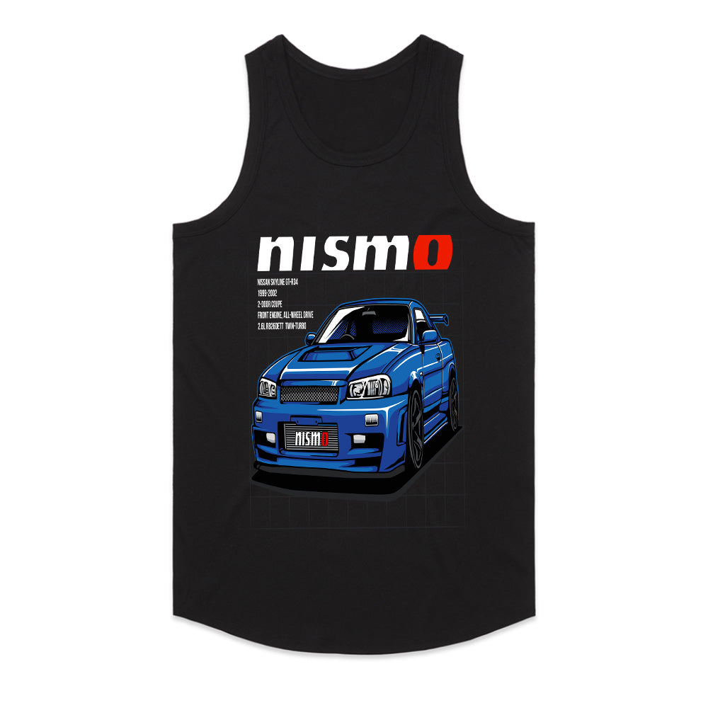 NISMO Skyline R34 – Legendary JDM Performance T-Shirt