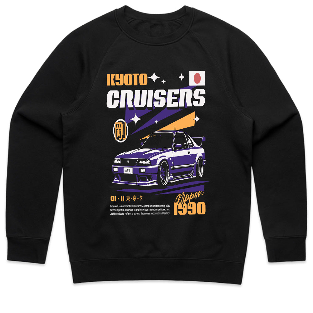 KYOTO CRUISERS JDM T-Shirt – Retro ‘90s Street Legends