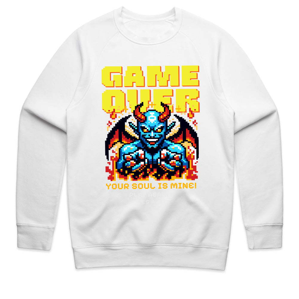 Game Over – Pixel Demon Retro Gaming T-Shirt