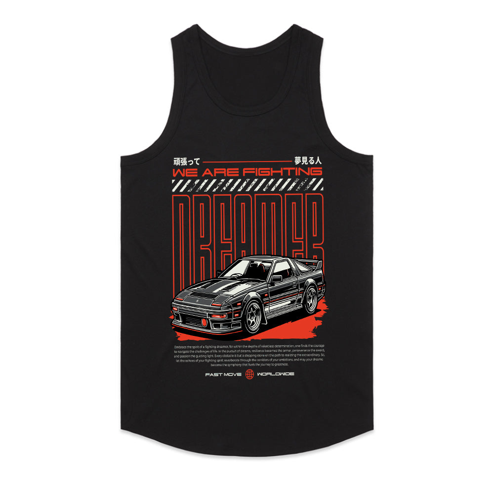 We Are Fighting Dreamer – Retro JDM Ambition T-Shirt