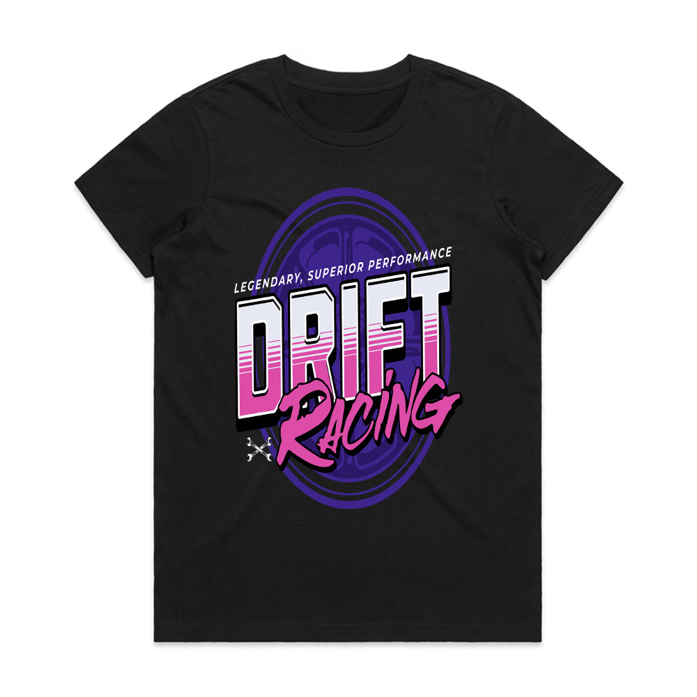 Drift Racing T-Shirt – Neon JDM Streetwear for Speed Enthusiasts