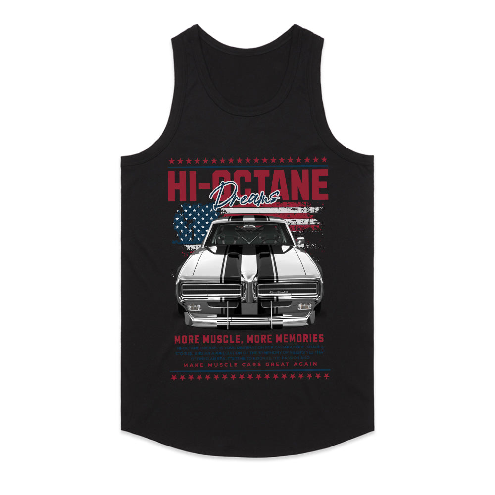 Hi-Octane Dreams – More Muscle, More Memories T-Shirt
