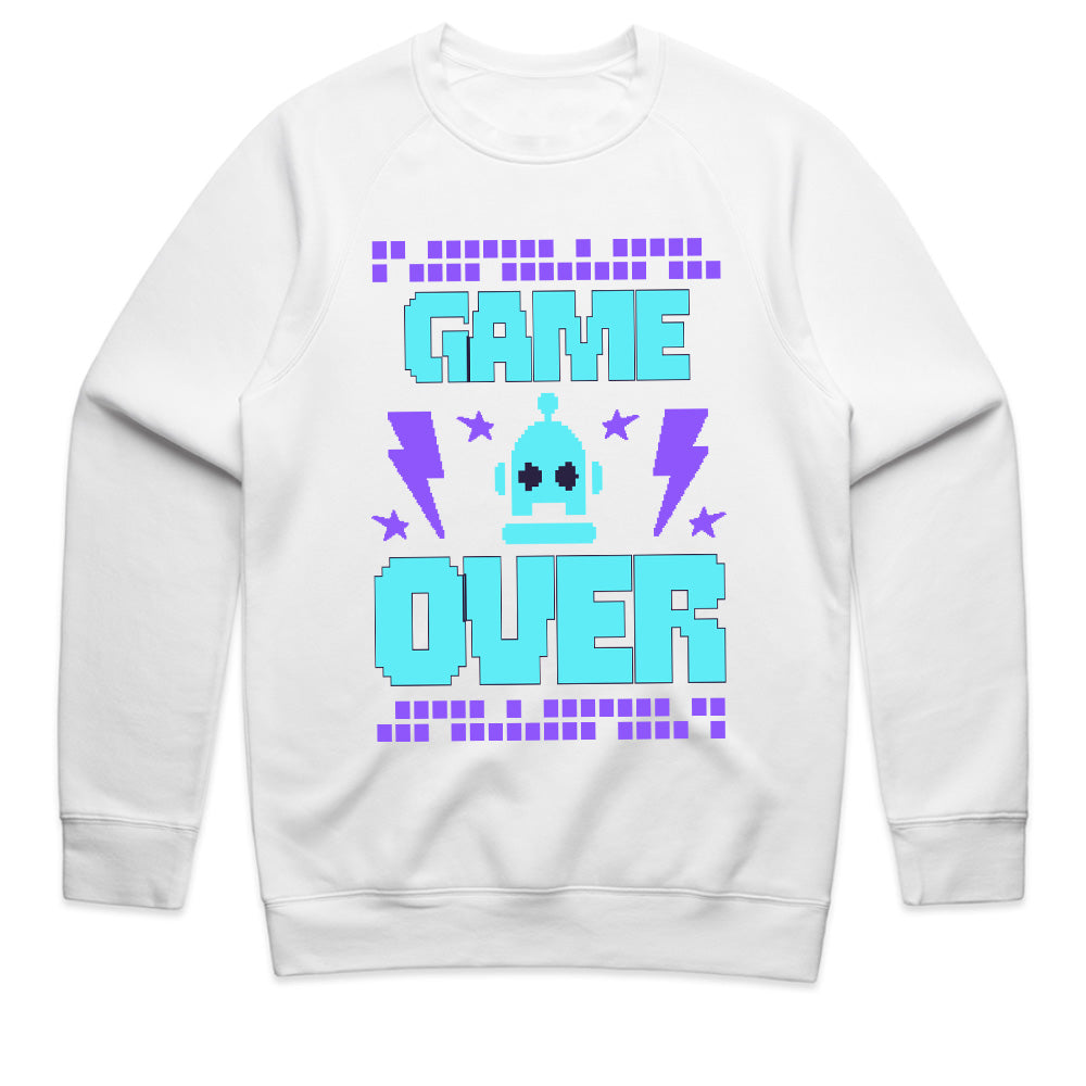 Game Over - Retro Pixel Robot Gamer T-Shirt
