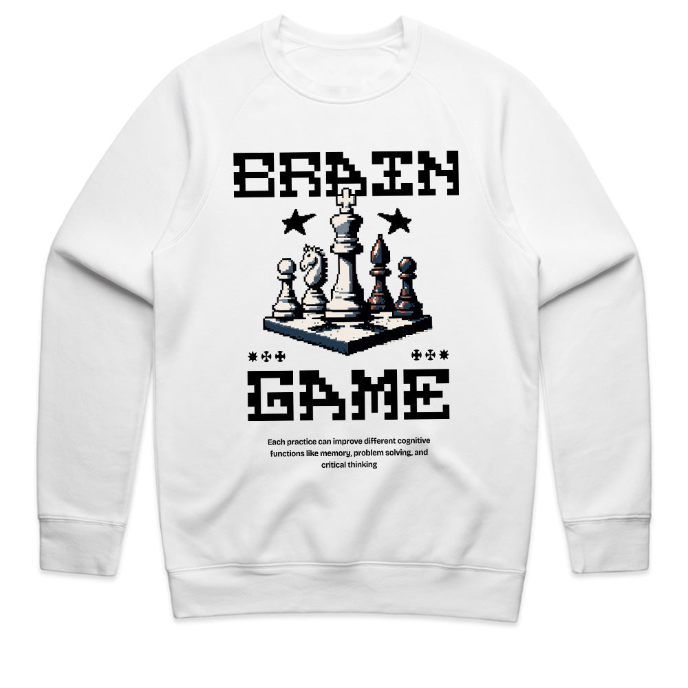 Brain Game - Retro Chess Strategy T-Shirt