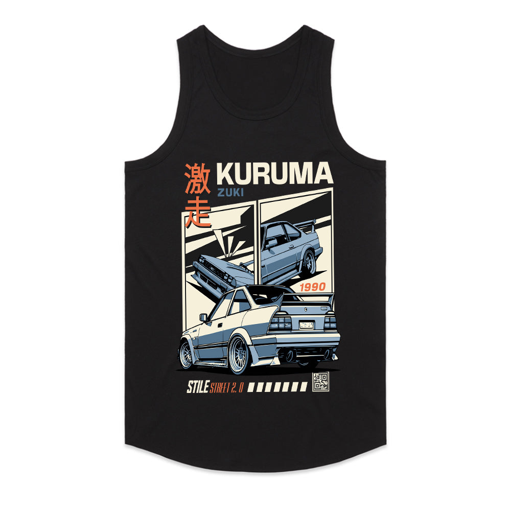 KURUMA ZUKI – 90s Gekisou Street Machine T-Shirt