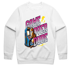 Game Over Dude - Retro Arcade Cat Gaming T-Shirt