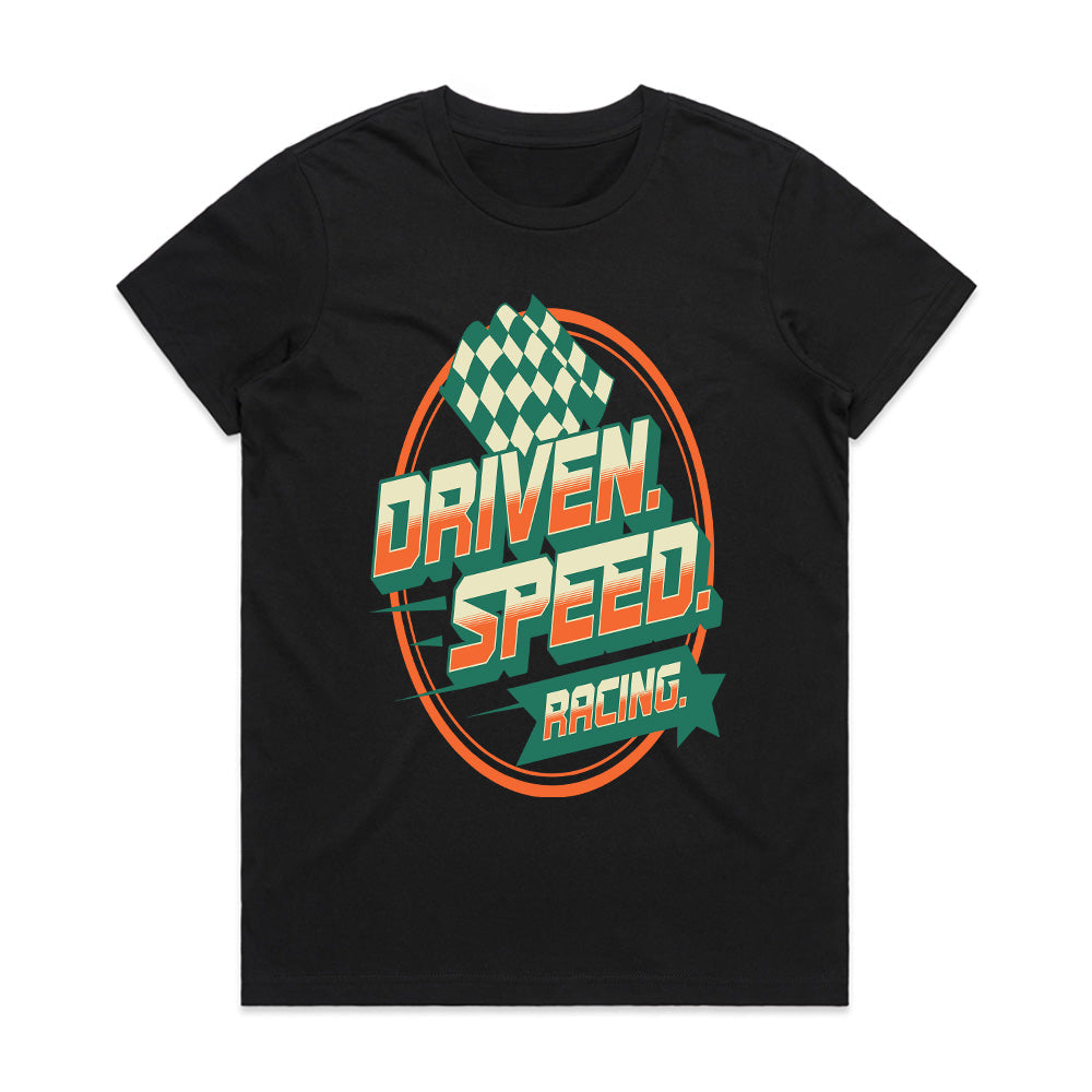 Driven Speed Racing T-Shirt – Retro Motorsport Streetwear