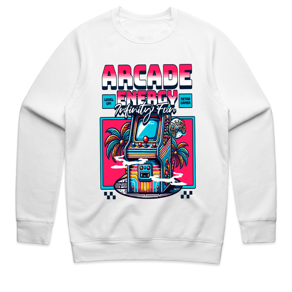 Arcade Energy - Infinity Fun Retro Gaming T-Shirt