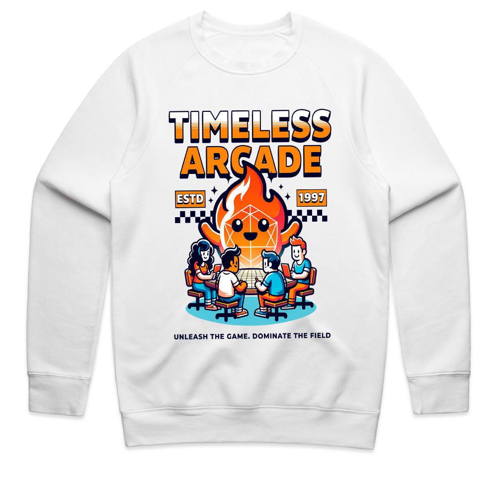 Timeless Arcade - Retro Gaming & Tabletop Fusion T-Shirt