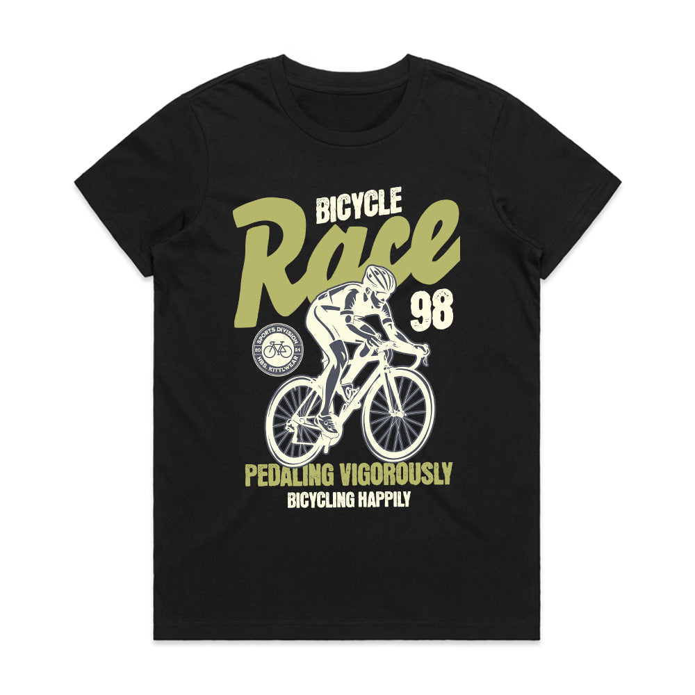 Bicycle Race T-Shirt – Vintage Cycling Enthusiast Streetwear