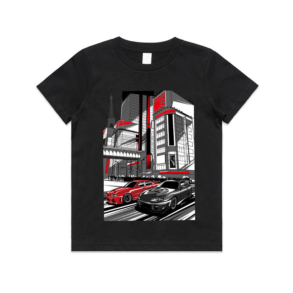 Tokyo Street Legends – Supra & Skyline JDM T-Shirt