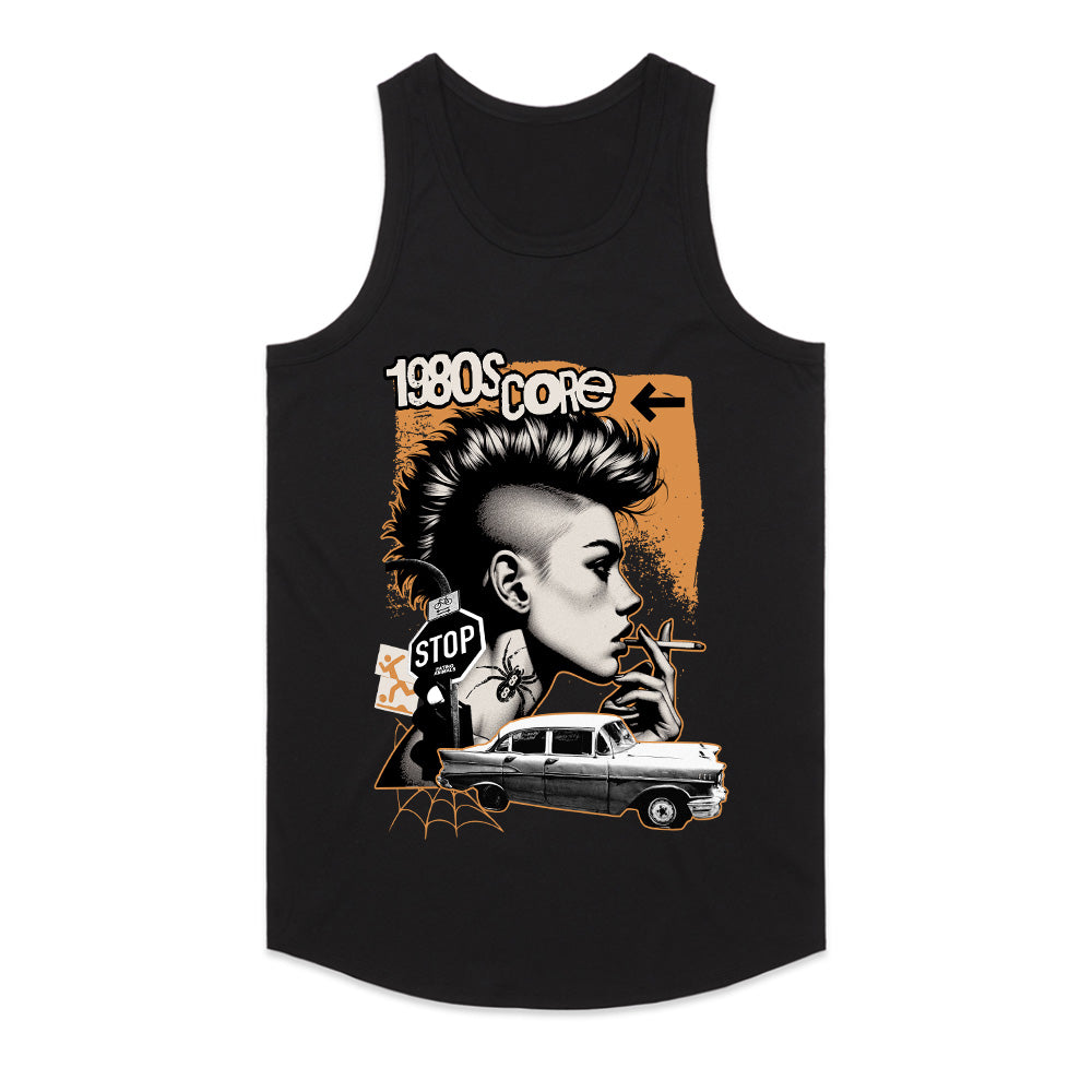 1980s Score – Retro Punk Rebellion Tee