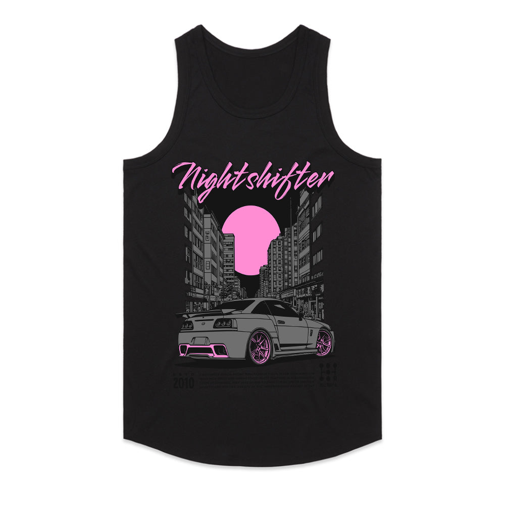 Nightshifter T-Shirt – JDM Midnight Street Racing & Tuner Car Enthusiast Tee