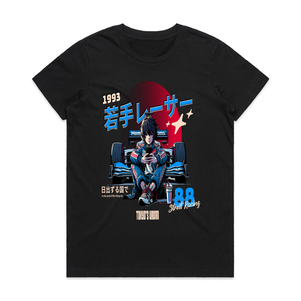 Tokyo Street Racer Anime T-Shirt – JDM Urban Racing Streetwear