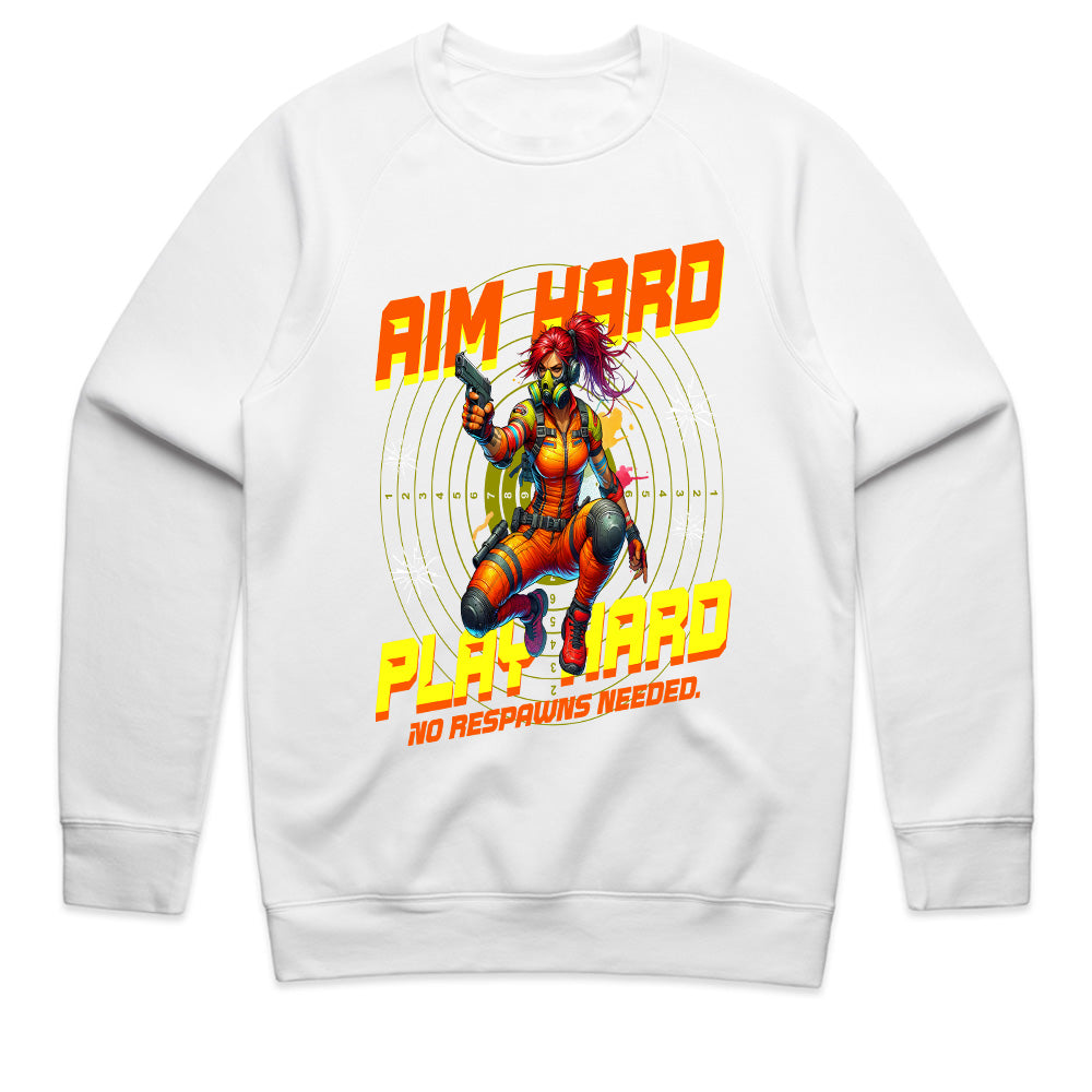 Aim Hard, Play Hard - Tactical Gamer T-Shirt