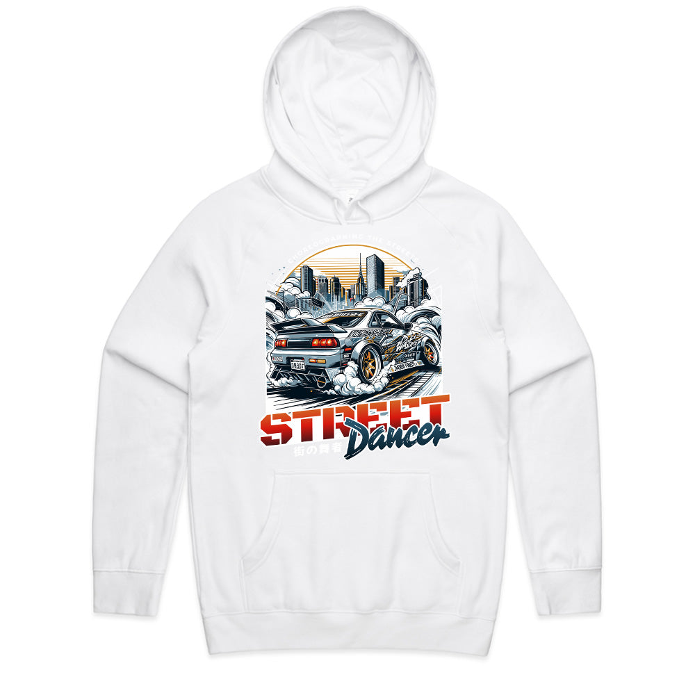 Street Dancer Drifting T-Shirt – JDM Car Culture & Urban Style