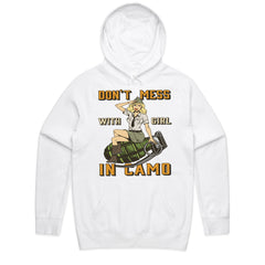 Don't Mess With Girl In Camo Shirt