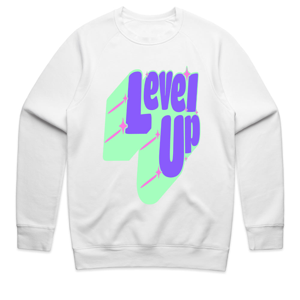 Level Up - Retro Neon Gamer Aesthetic T-Shirt