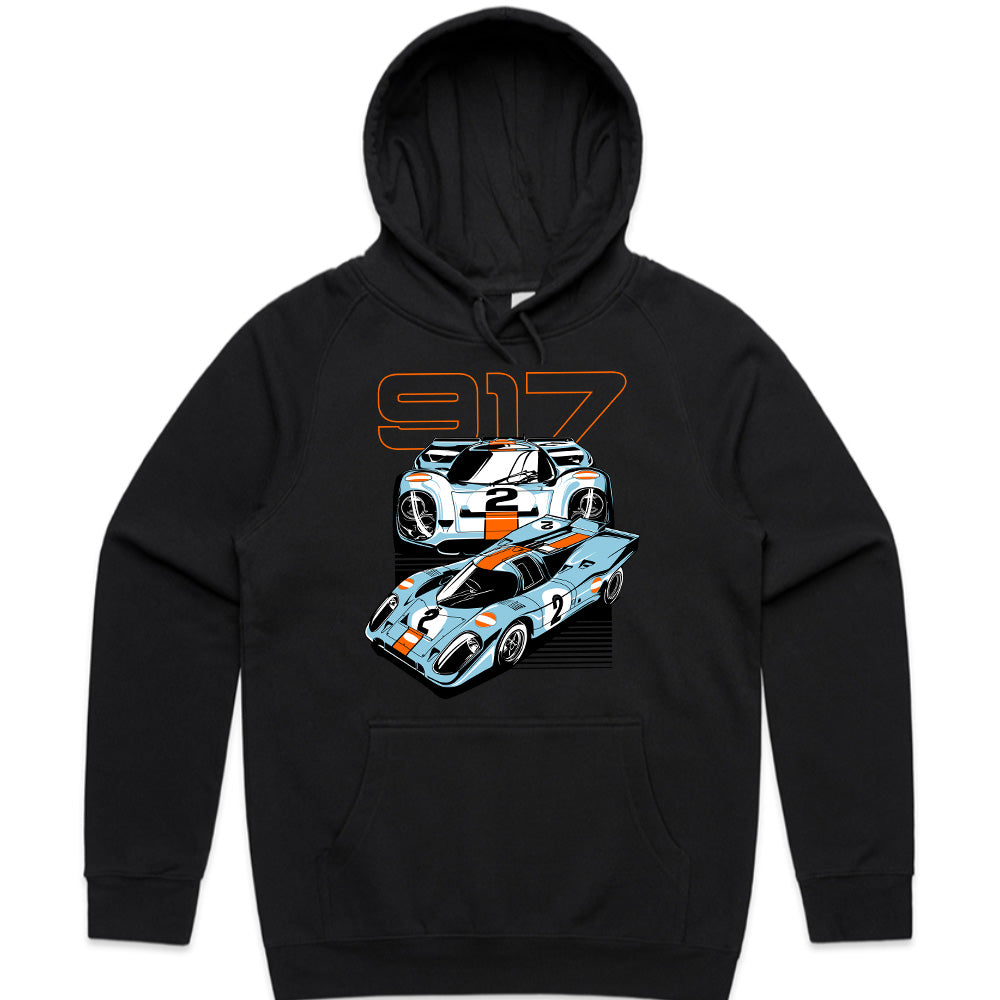 Porsche 917 Gulf Racing T-Shirt – Legendary Le Mans Icon!