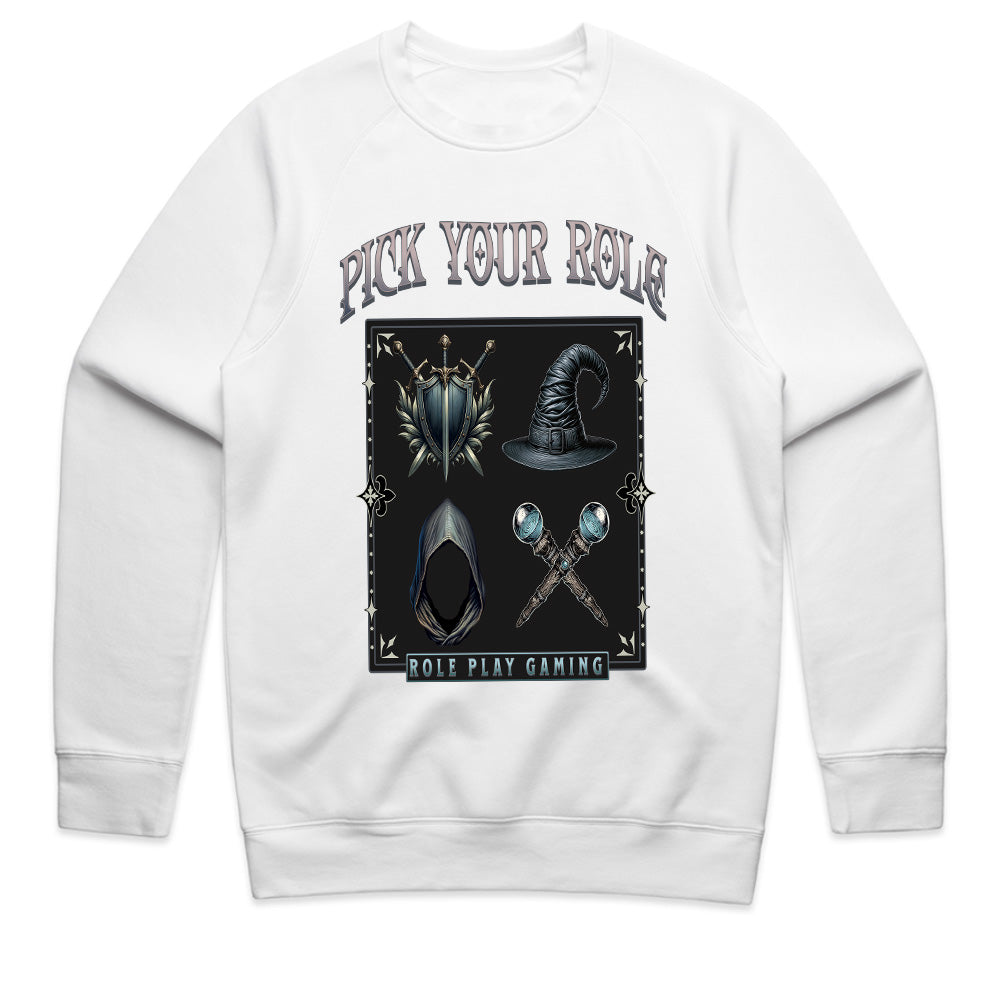 Pick Your Role - RPG Fantasy Class Selection T-Shirt