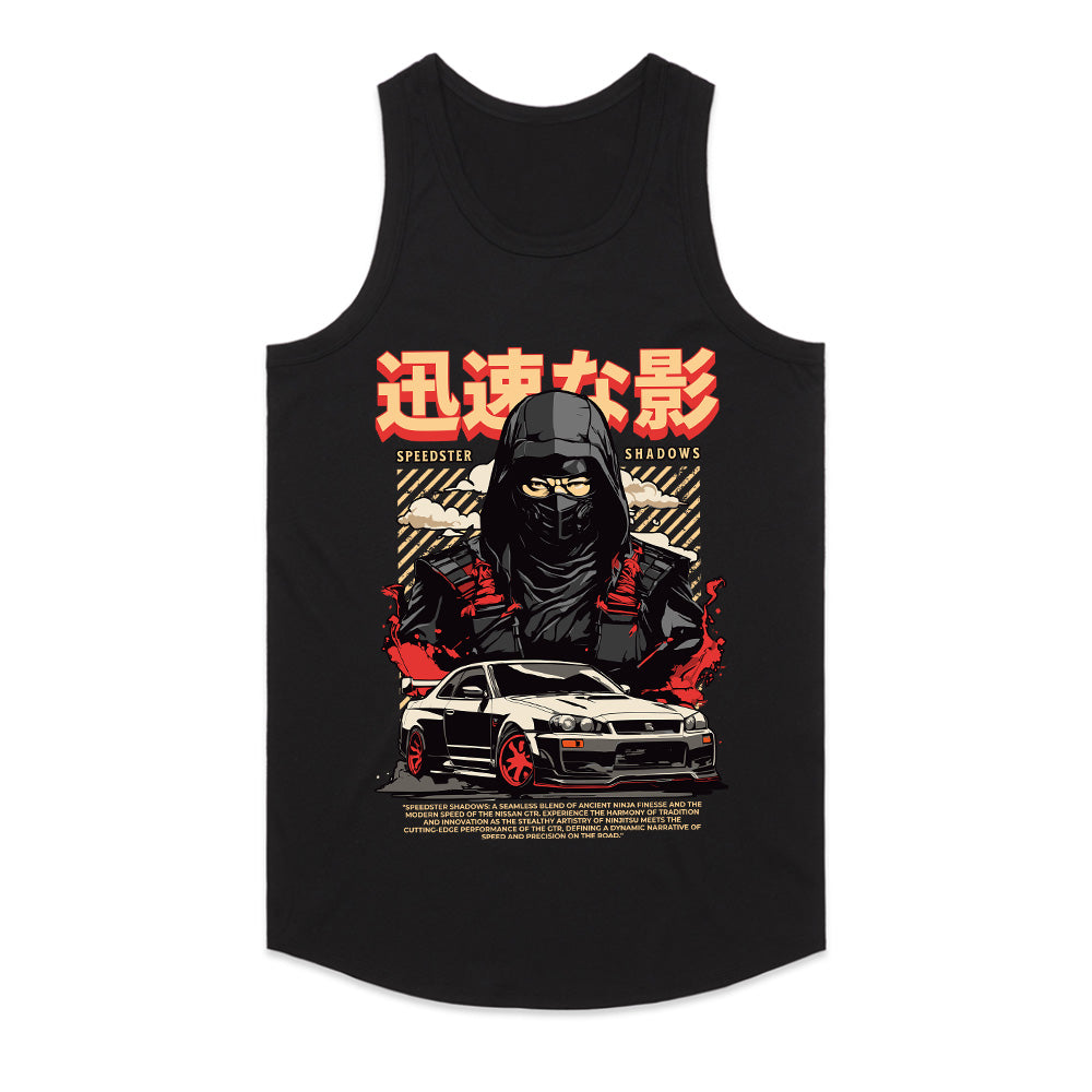 Speedster Shadows – Ninja JDM Street Racing Tee