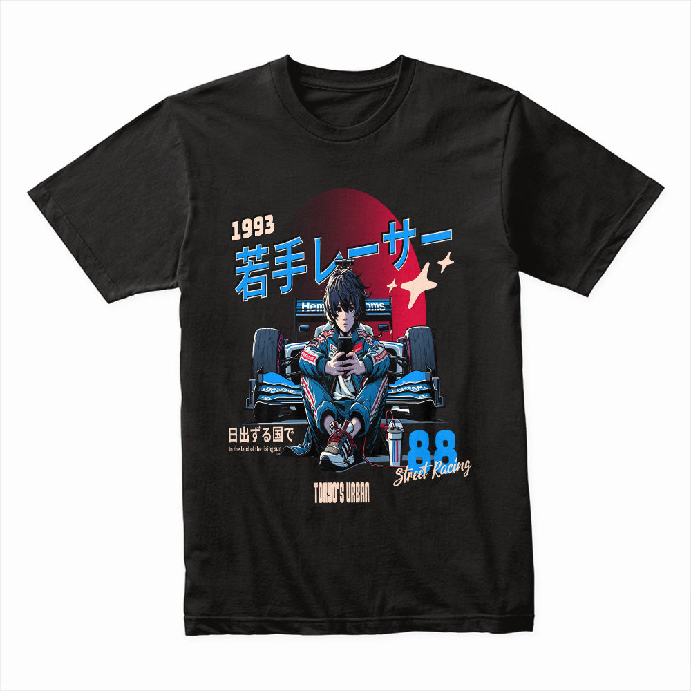 Tokyo Street Racer Anime T-Shirt – JDM Urban Racing Streetwear