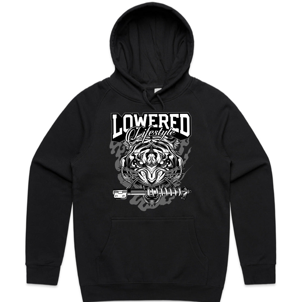 Lowered Lifestyle" Fierce Tiger Suspension T-Shirt