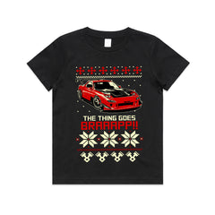 The Thing Goes BRAAAP!! – RX-7 Rotary Ugly Christmas Sweater T-Shirt