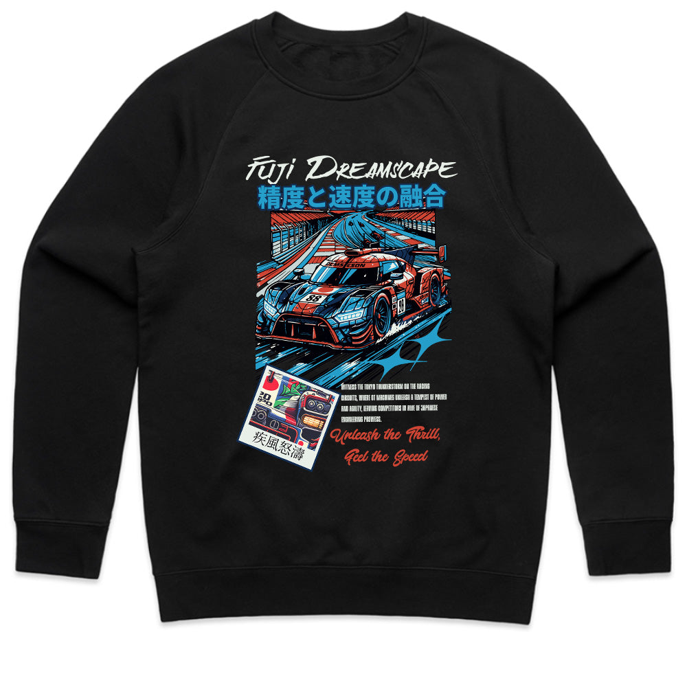 Fuji Dreamscape Racing T-Shirt – Precision & Speed Fusion | JDM GT Streetwear