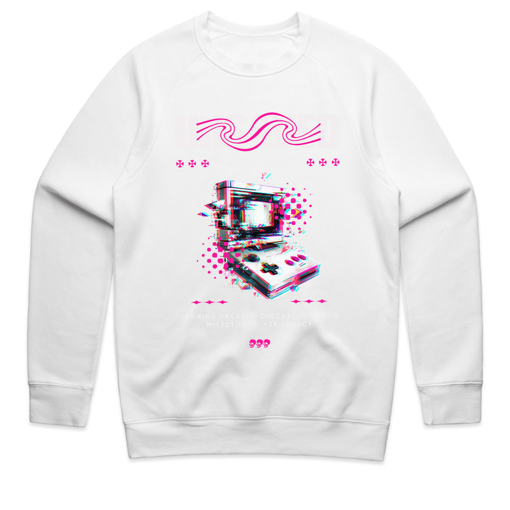 Unsaved Checkpoints - Glitch Aesthetic Retro Gaming T-Shirt