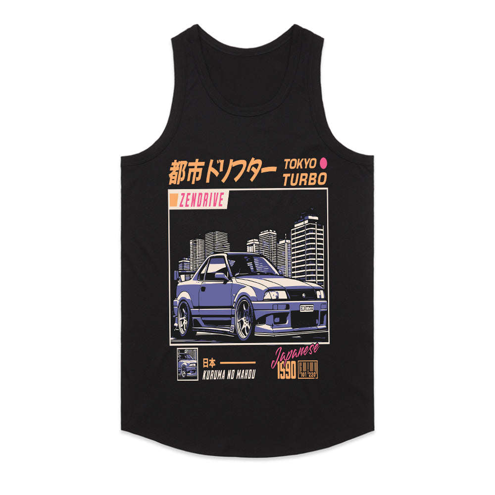 Tokyo Turbo – 90s JDM Street Drifter Tee