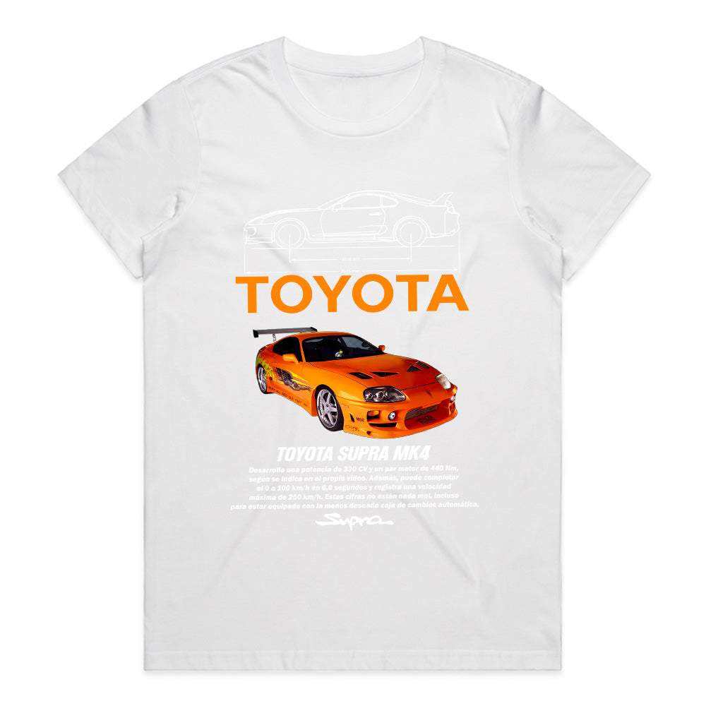 Toyota Supra MK4 – JDM Legend Automotive Graphic T-Shirt