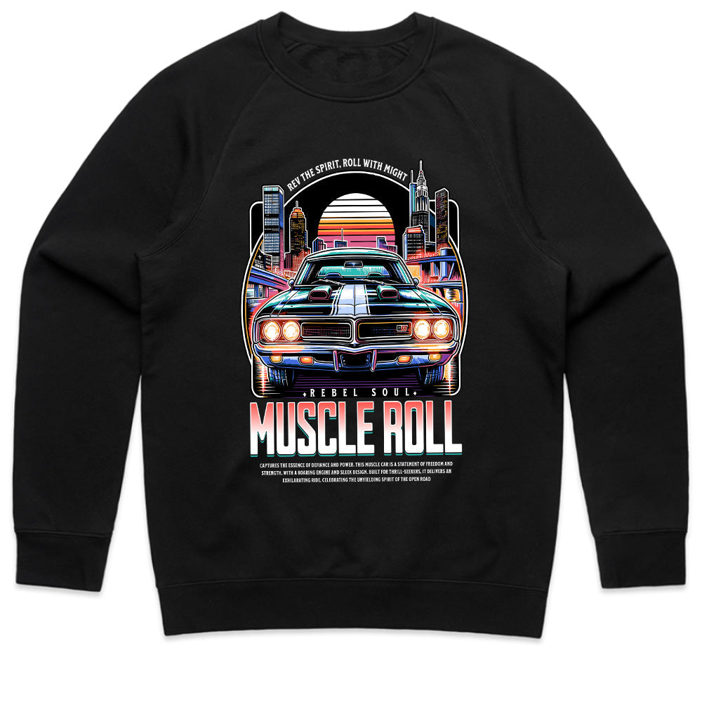 Muscle Roll - Rebel Soul Streetwear T-Shirt