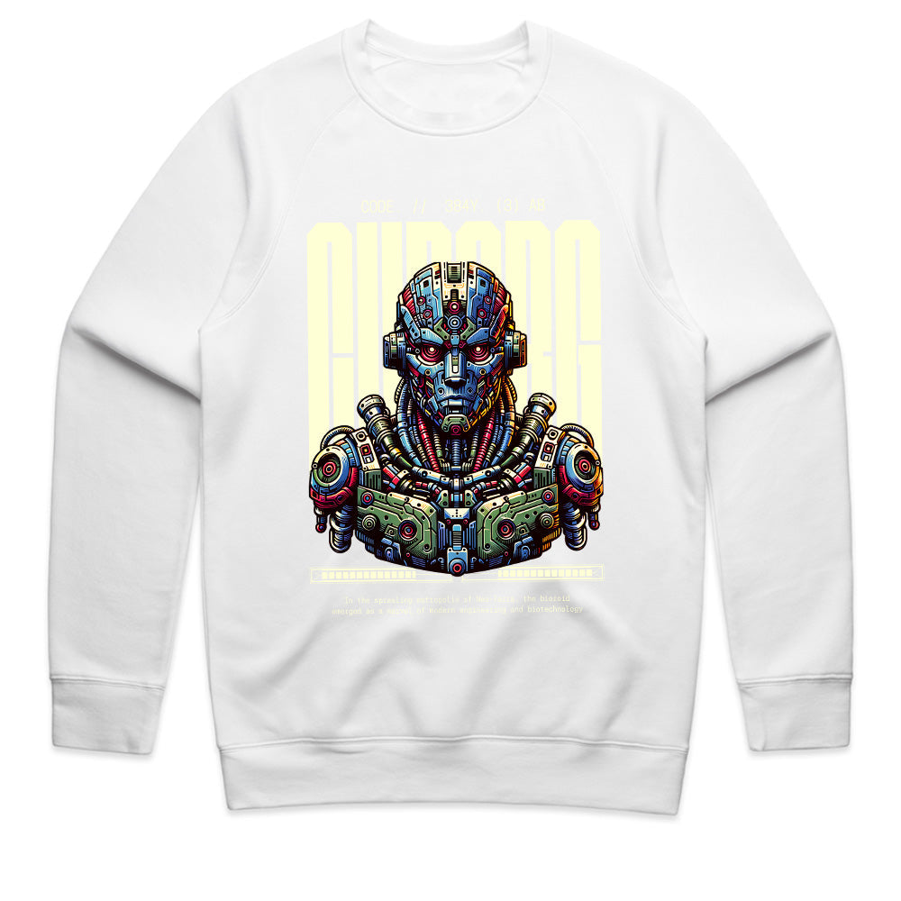 Futuristic Cybernetic Warrior T-Shirt – Sci-Fi Mech Techwear