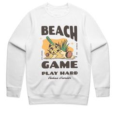 Beach Game T-Shirt – Play Hard, Relax Harder Retro Surf Style