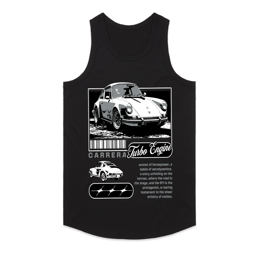 Carrera Turbo Engine – Classic Motorsport Tee