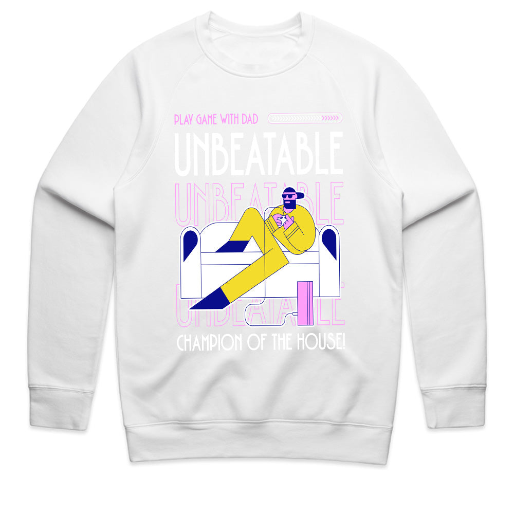 Unbeatable Dad Gamer T-Shirt – Champion of the House!