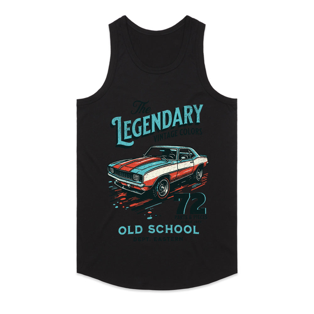 The Legendary Old School – Vintage Muscle Car Tee