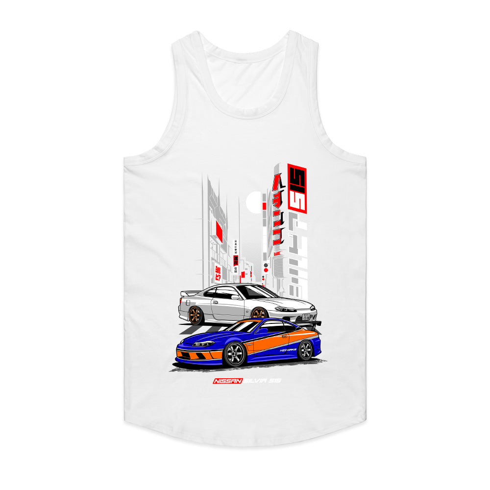 Nissan Silvia S15 JDM Street Racing T-Shirt – White