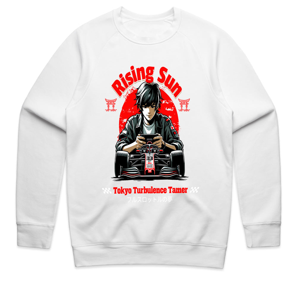 Rising Sun Racing T-Shirt – Tokyo Turbo Drift Gamer Style
