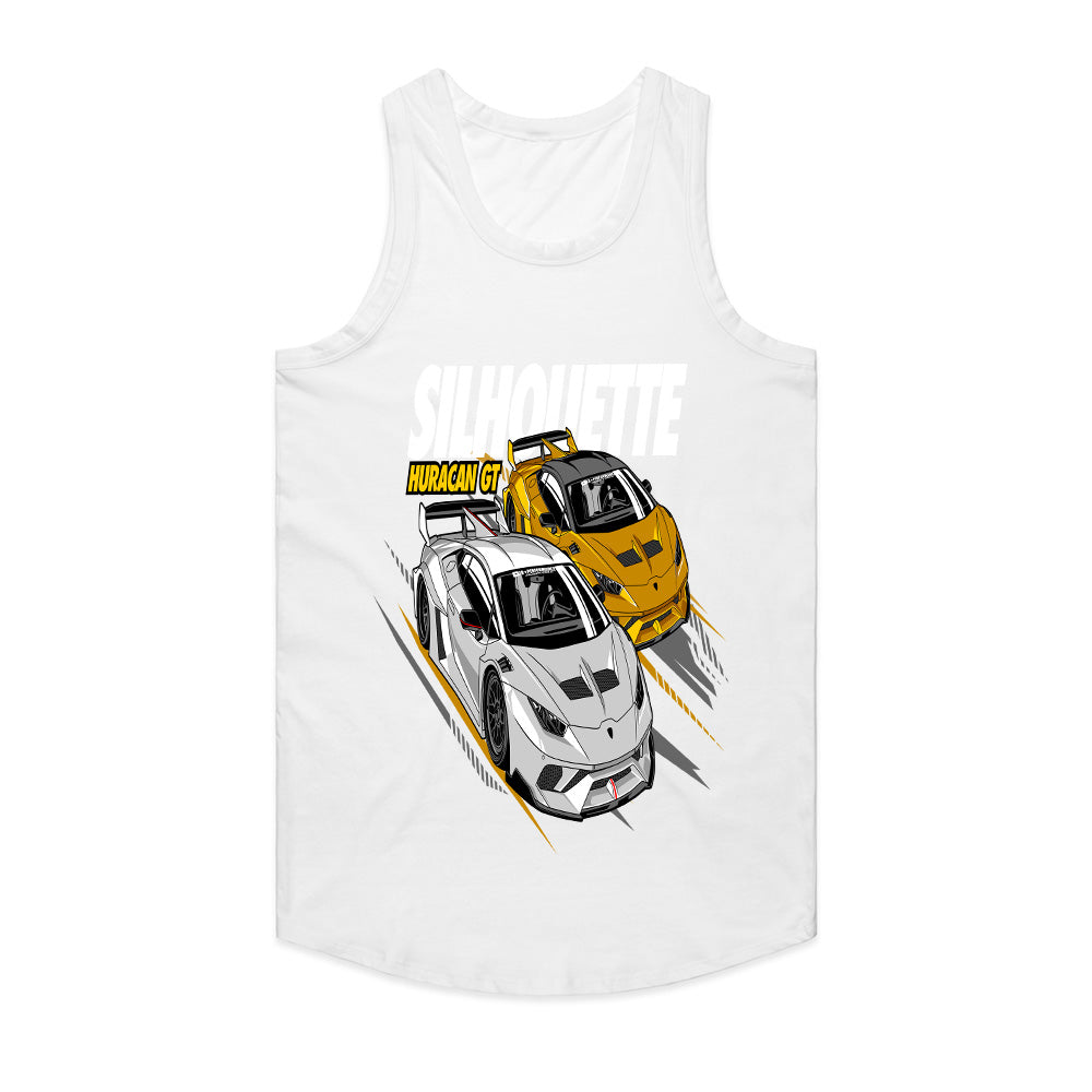 Lamborghini Huracán GT Silhouette – Supercar Racing T-Shirt