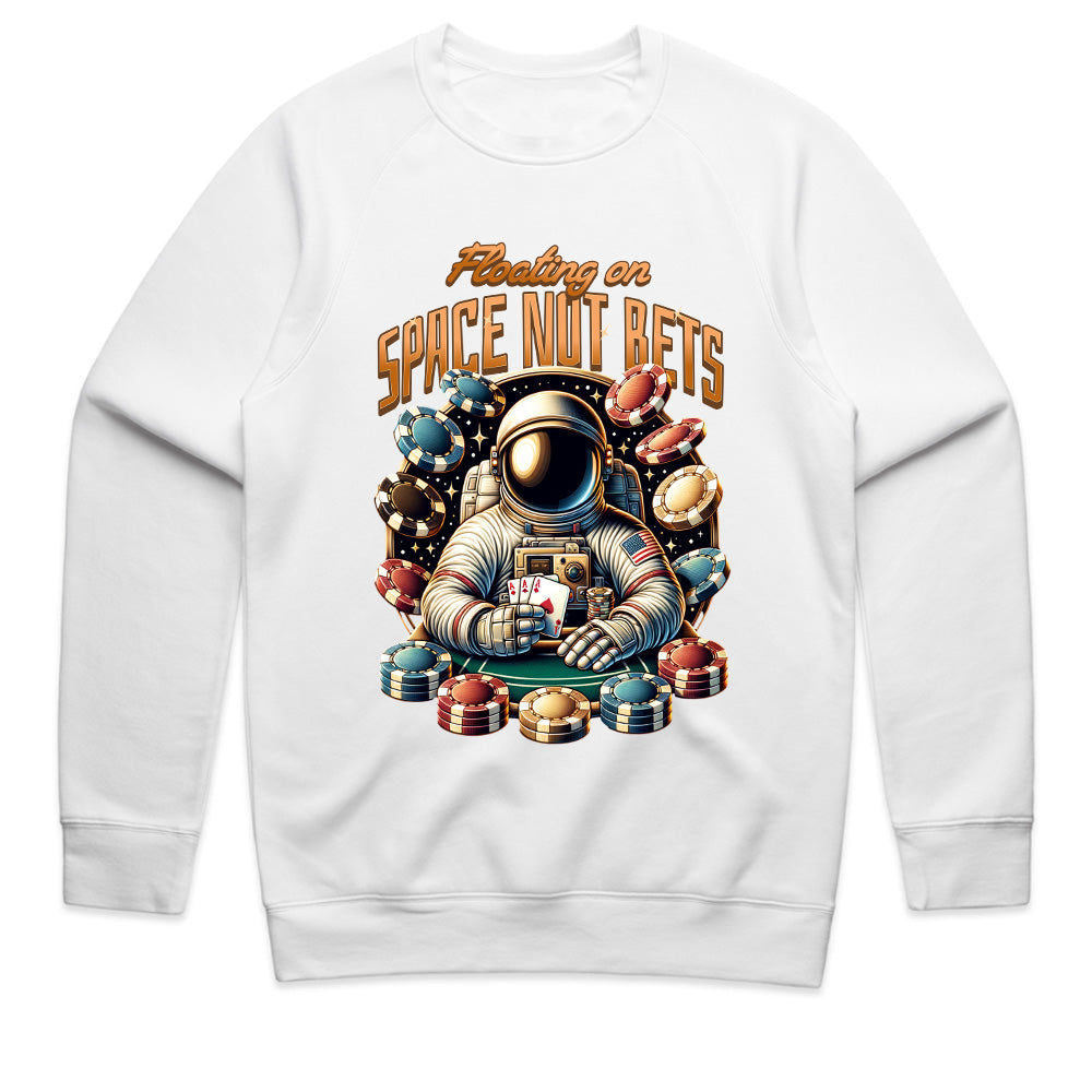 Space Gambler T-Shirt – Floating on High-Stakes Cosmic Bets