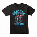 Conquer the Game - Viking Warrior Gamer T-Shirt