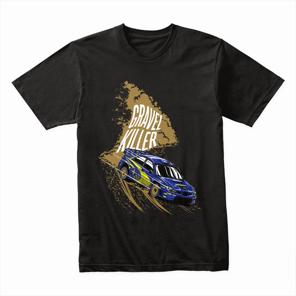 Gravel Killer" Rally Car T-Shirt – Legendary Off-Road Racing Tee