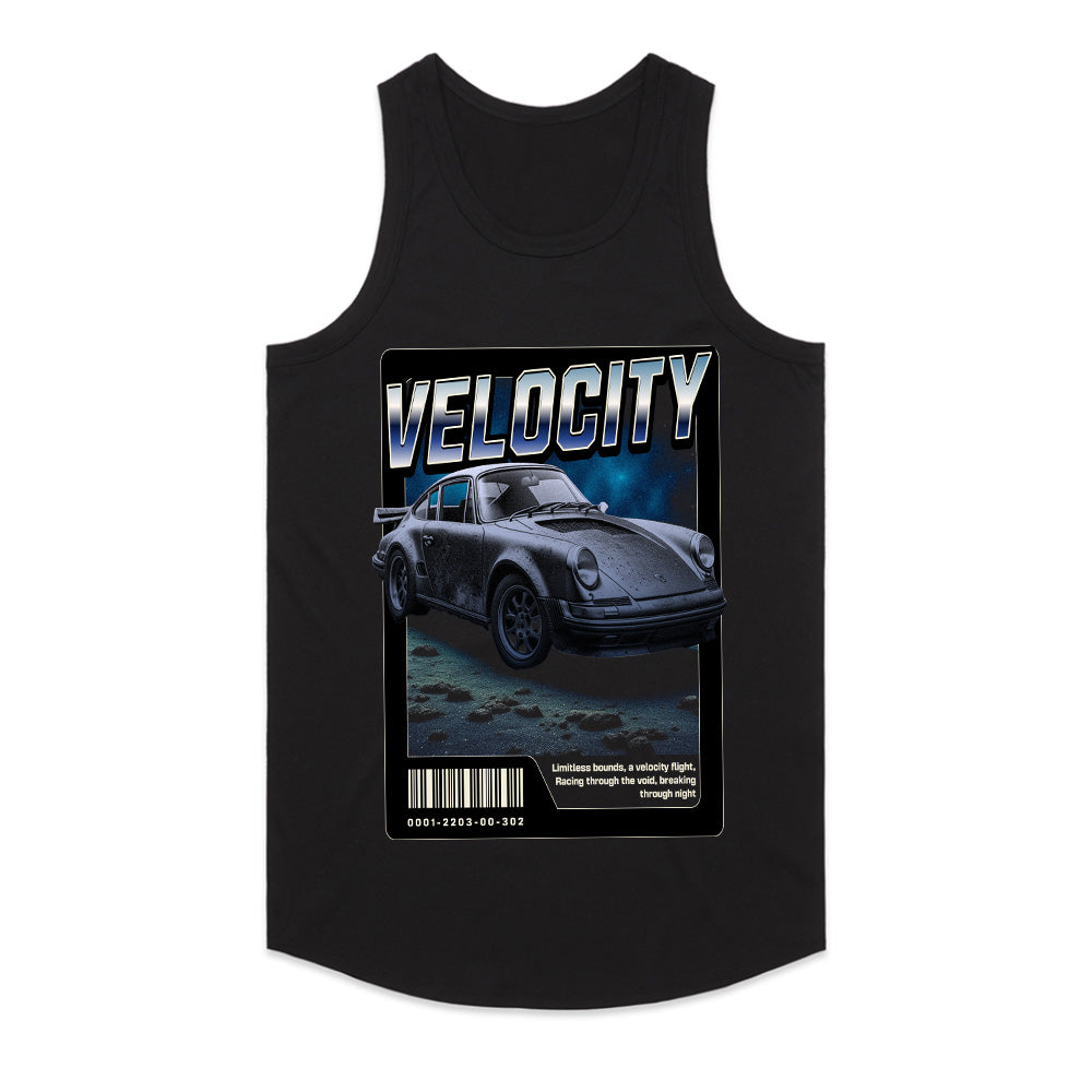 Velocity T-Shirt – Retro Futuristic Sports Car & Speed Enthusiast Tee