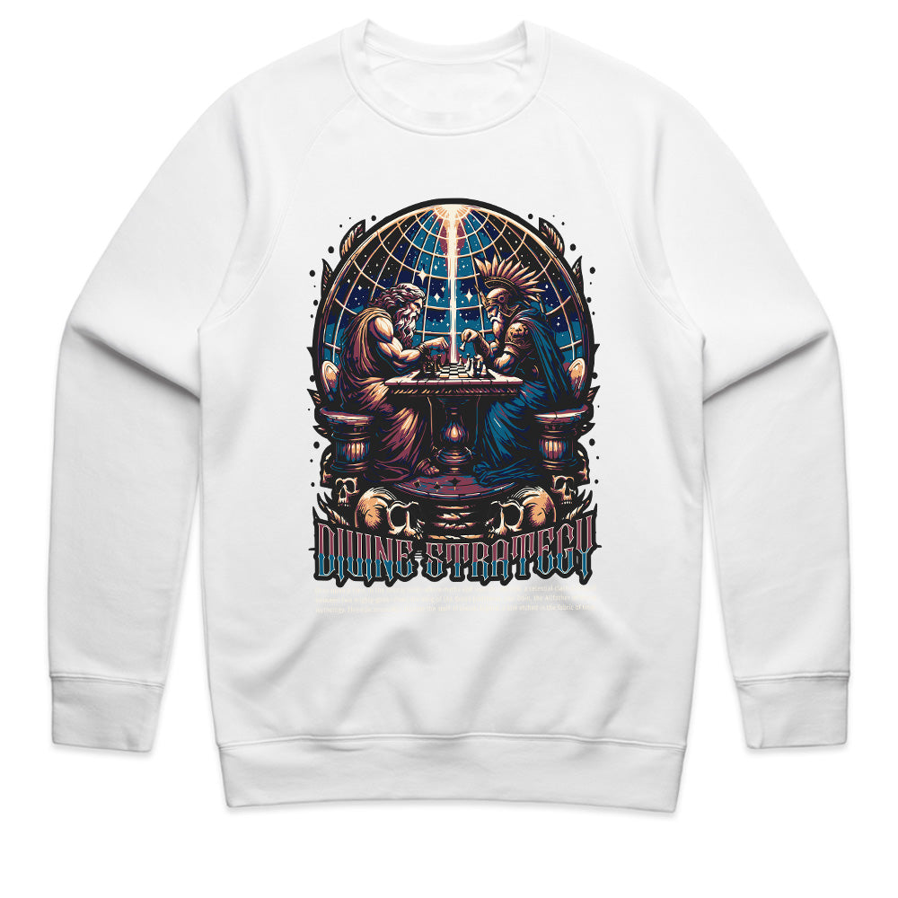 Divine Strategy T-Shirt – Mythological Chess Battle of the Gods