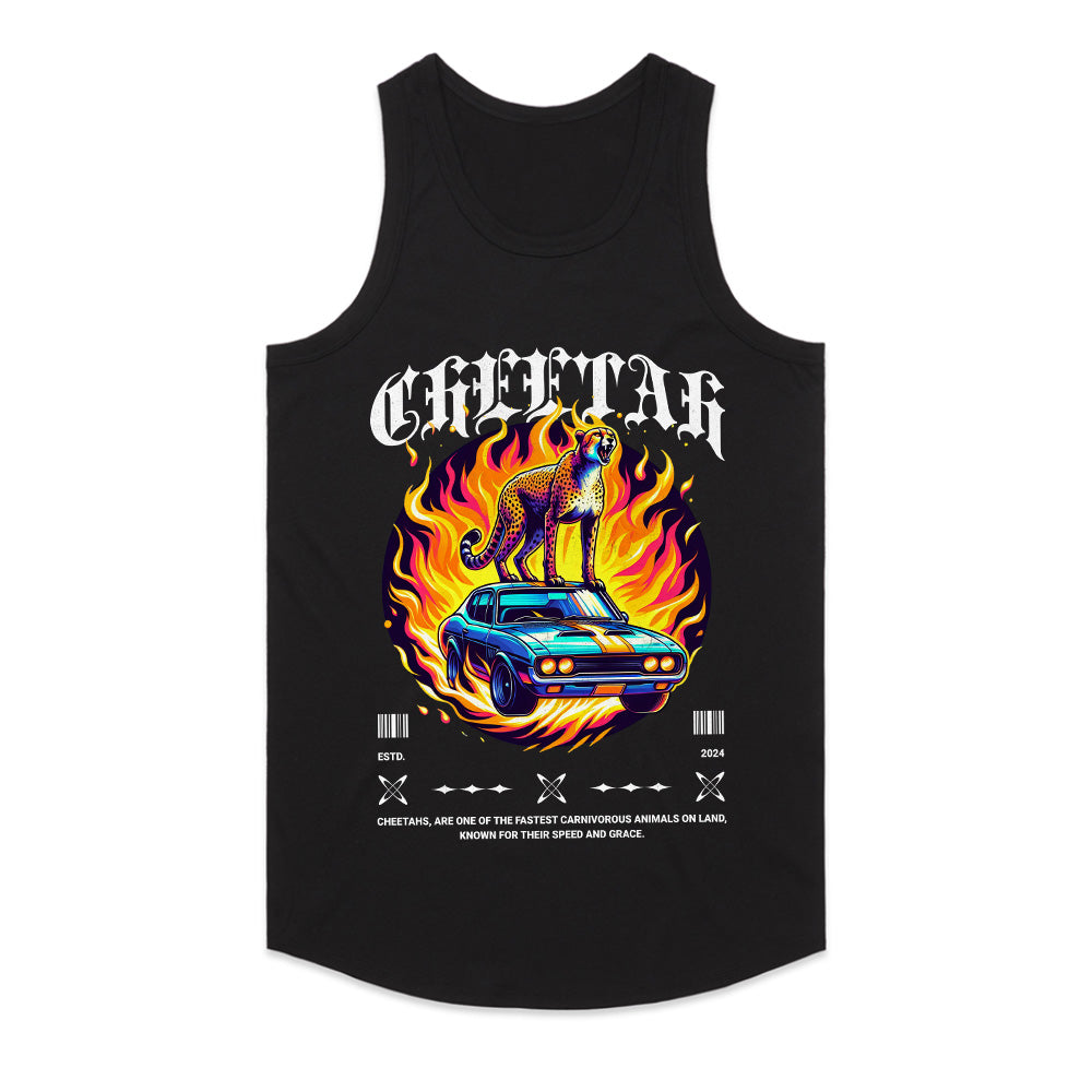Cheetah Speed T-Shirt – Wild Power & Muscle Car Racing Tee