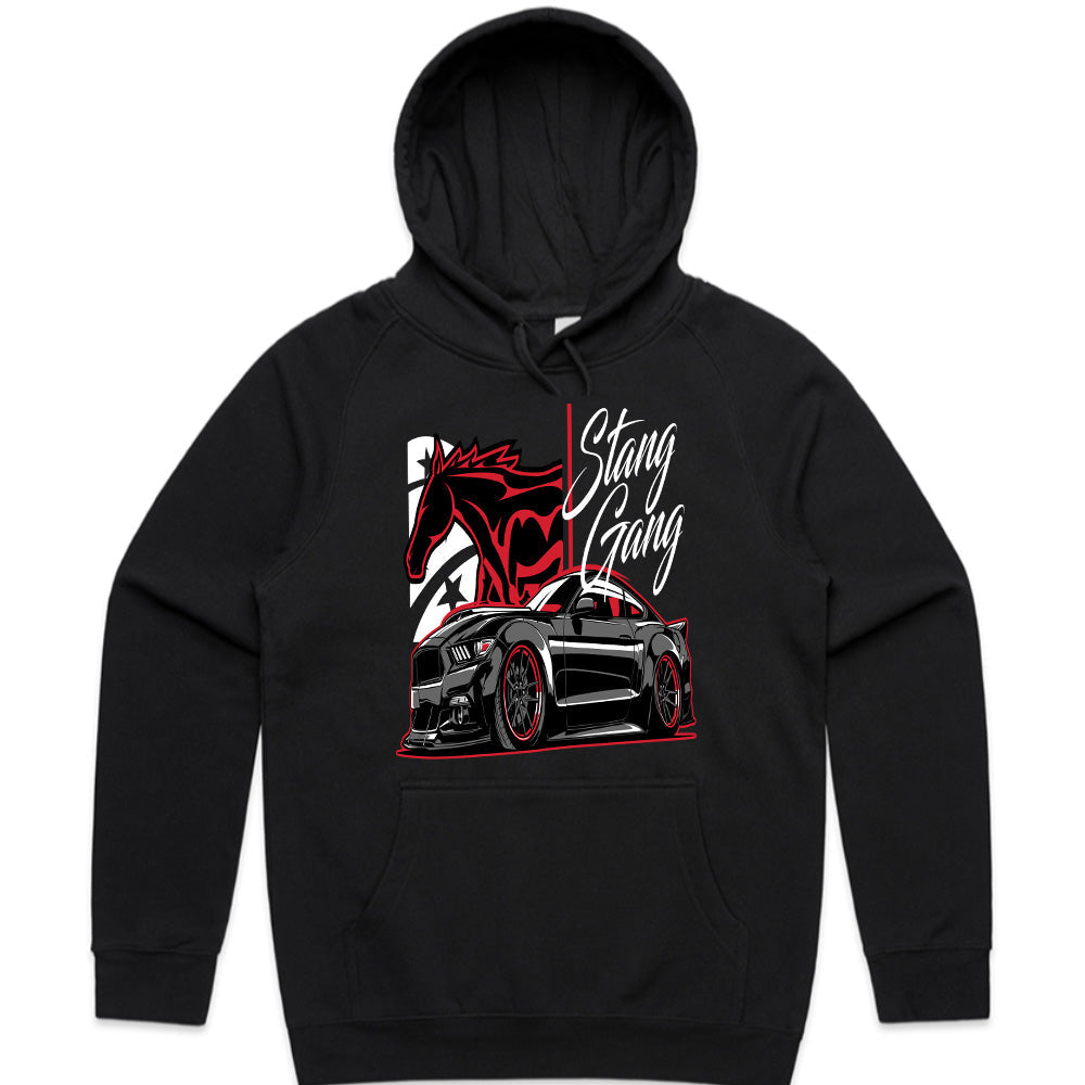Stang Gang" Mustang Enthusiast T-Shirt – Ultimate Muscle Car Style