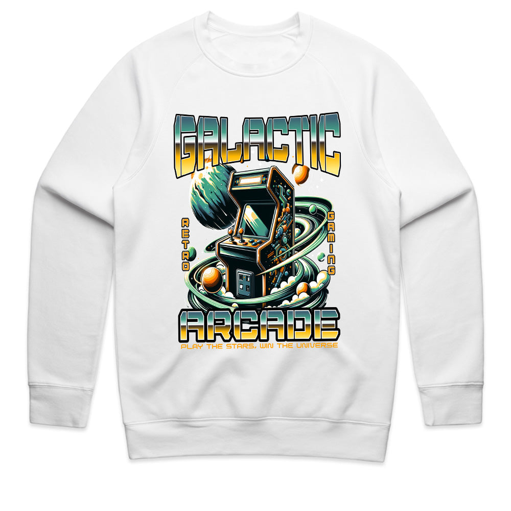 Galactic Arcade T-Shirt – Retro Gaming Meets Outer Space